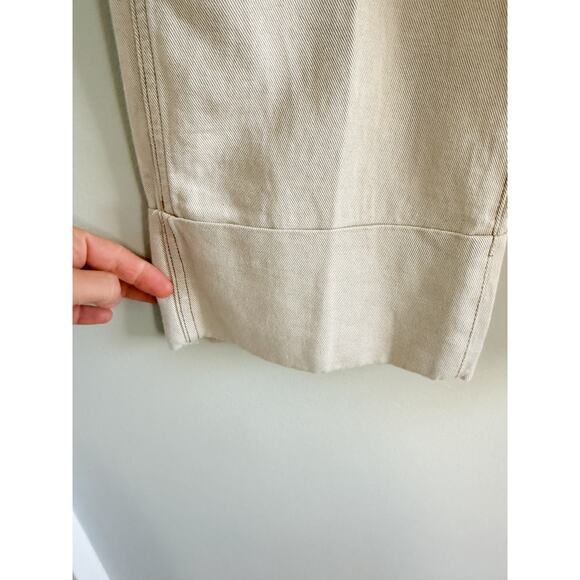 Madewell | NWT The Dean Easy Straight Pant in Bone | Sz 32 - Picture 5 of 12